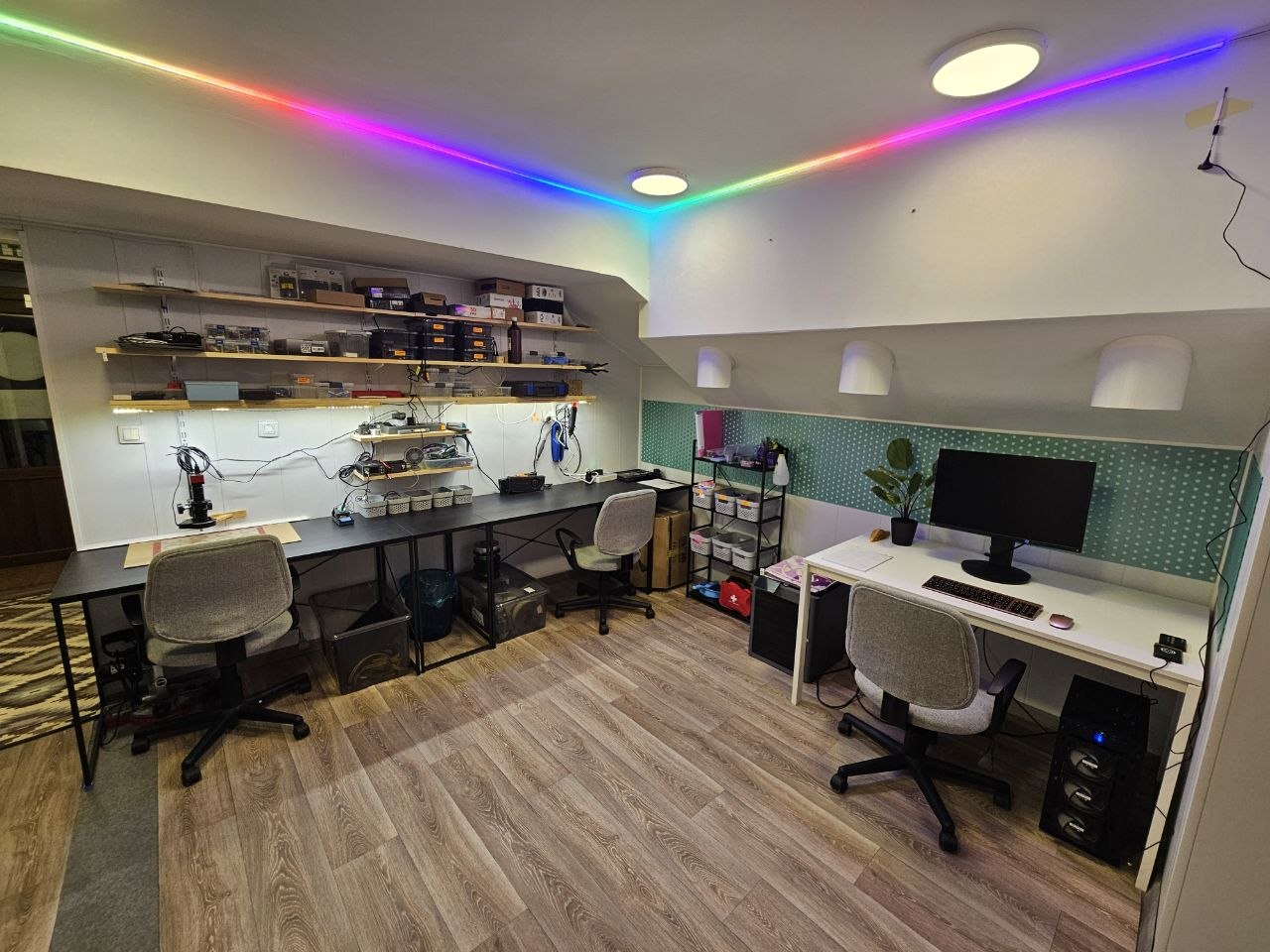 The main area