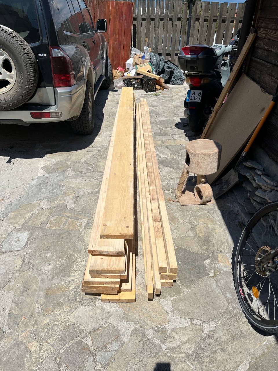 Wood delivery from the sawmill